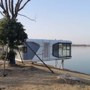 Space Capsule Homes Modular Design Tiny House with Bedroom Kitchen Inspired Warehouse