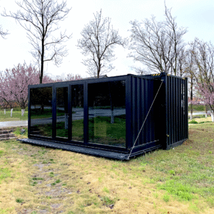 20FT Prefab Tiny Expandable Shipping Container House Luxury Push-Out Home